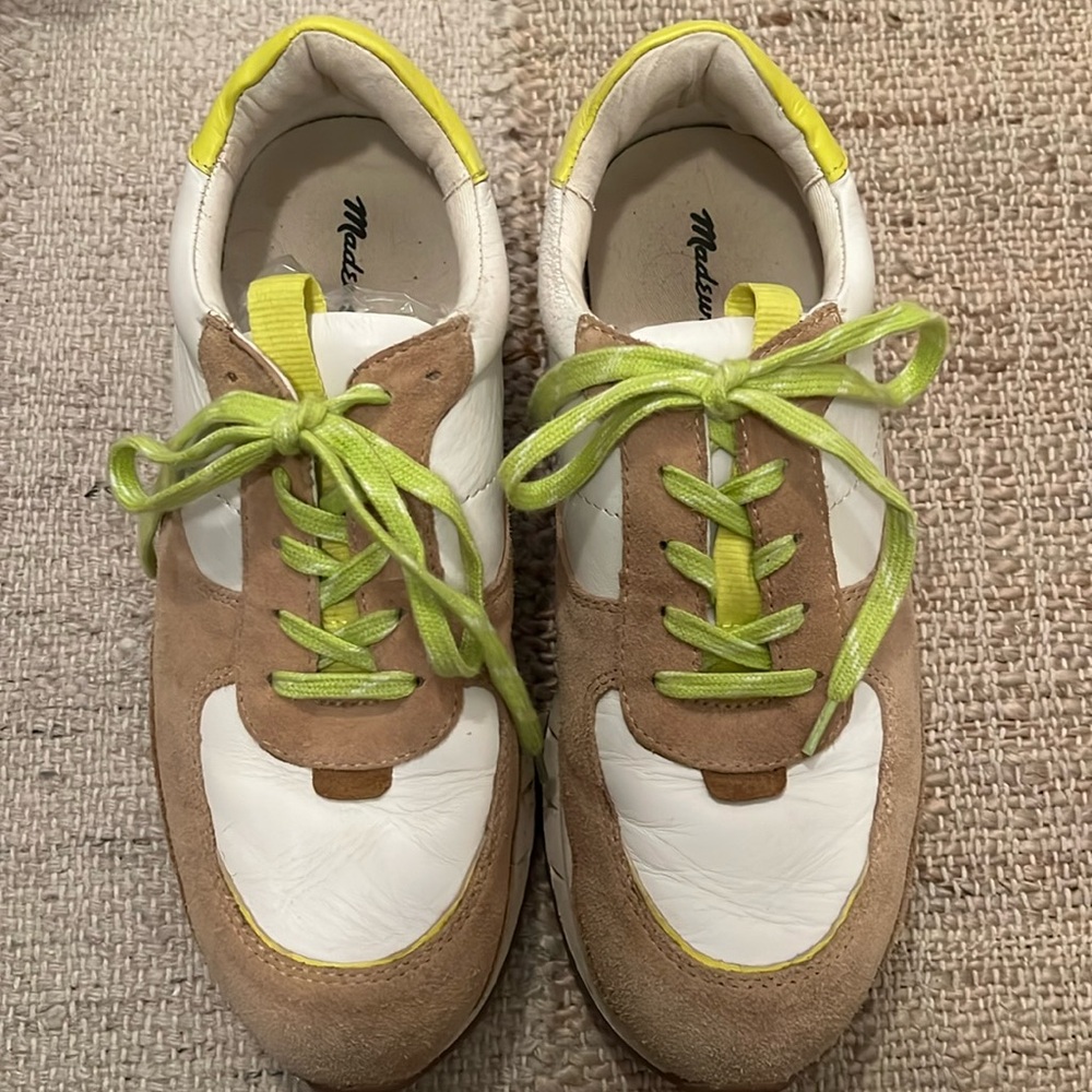 Madewell Like new sneakers size 9.5